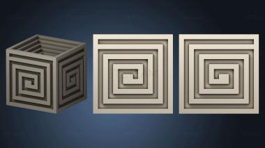 3D model Aztec Cube (STL)